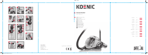 Manual de uso Koenic KVC 3122 A Aspirador