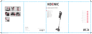 Instrukcja Koenic KVR 25221 Odkurzacz