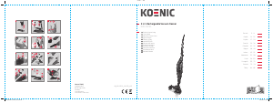 Manual de uso Koenic KVR 22221 Aspirador