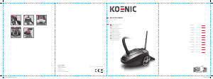 Manual de uso Koenic KVC 7321 Aspirador