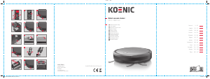 Kullanım kılavuzu Koenic KRVC 14820 WD Elektrikli süpürge