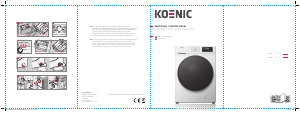 Manual Koenic KWDR 10622 A Washer-Dryer