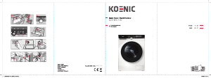 Manual Koenic KWDR 8632 A INV Washer-Dryer