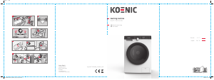 Manual Koenic KWM 7132 B INV Washing Machine
