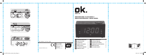 Bruksanvisning OK OCR 310 Klockradio