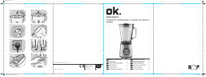 Bedienungsanleitung OK OMX 5220 M Standmixer