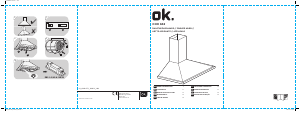 Instrukcja OK OHO 632 Okap kuchenny