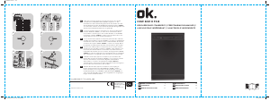 Manuale OK ODW 6021 E FS B Lavastoviglie