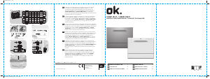 Manuale OK ODW 131 F Lavastoviglie