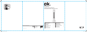 Manual de uso OK OTF 5321 W Ventilador
