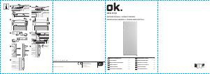 Bedienungsanleitung OK OFZ 411 E Gefrierschrank