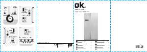 Manuale OK ODD 111 E NF Frigorifero-congelatore