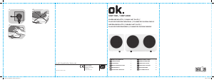 Εγχειρίδιο OK OSP 1130 Εστία κουζίνας