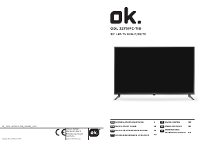 Bedienungsanleitung OK ODL 32751FC-TIB LED fernseher