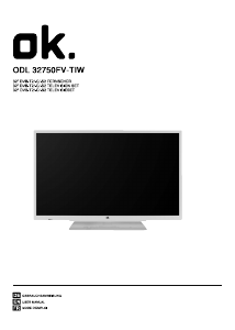 Mode d’emploi OK ODL 32750FV-TIW Téléviseur LED