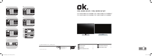 Εγχειρίδιο OK ODL 32450-W Τηλεόραση LED