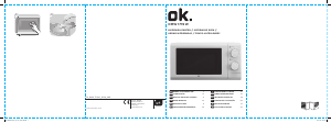 Manuale OK OMW 1719 W Microonde