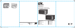 Instrukcja OK OMW 2021-2 R Kuchenka mikrofalowa