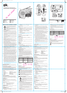 Manual OK ORF 230 Radio