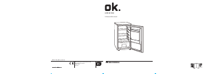 Bedienungsanleitung OK OFR 151 F W Kühlschrank