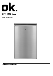 Bedienungsanleitung OK OFR 141 E Kühlschrank