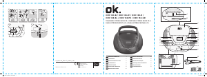 Bedienungsanleitung OK ORC 133-R Stereoanlage