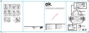 Handleiding OK ORC 230 Stereoset