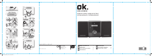 Manual de uso OK OMH 470BT-B Set de estéreo