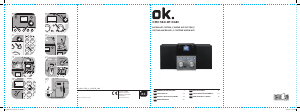 Bedienungsanleitung OK OMH 560-BT-DAB+ Stereoanlage