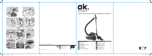 Mode d’emploi OK OVC 81522 B Aspirateur