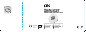 Használati útmutató OK OCR 610 Ébresztőfény