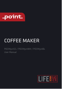 Handleiding Point POCM501WH Koffiezetapparaat