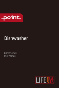 Manual Point PODW56042I Dishwasher
