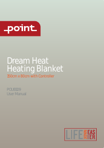 Manual Point POUB109 Electric Blanket