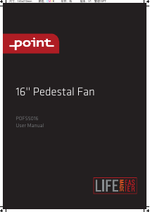 Manual Point POFS5016 Fan