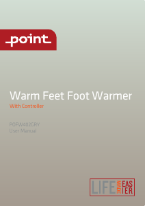 Manual Point POFW402GRY Foot Warmer