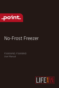 Manual Point FS695BND Freezer