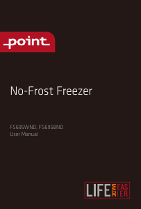 Manual Point FS695WND Freezer