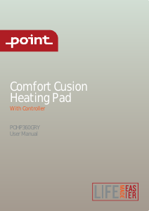 Manual Point POHP360GRY Heating Pad