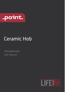 Manual Point POIH3060C4E4 Hob