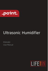 Manual Point POHU60 Humidifier