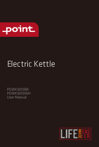 Manual Point POWK5010BK Kettle