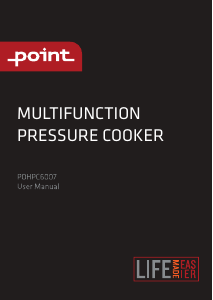 Manual Point POHPC6007 Pressure Cooker