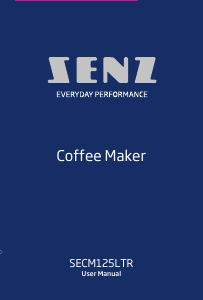 Manual Senz SECM125LTR Coffee Machine