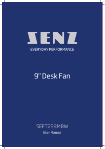 Manual Senz SEFT238MBW Fan