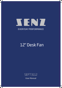 Manual Senz SEFT3112 Fan