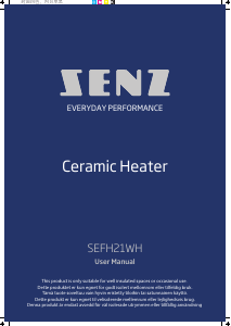 Manual Senz SEFH21WH Heater