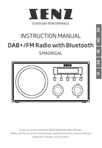 Manual Senz Smadrigal Radio