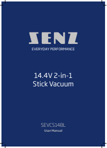 Manual Senz SEVCS14BL Vacuum Cleaner