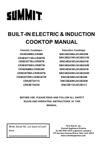 Manual Summit SINC4B241B Hob